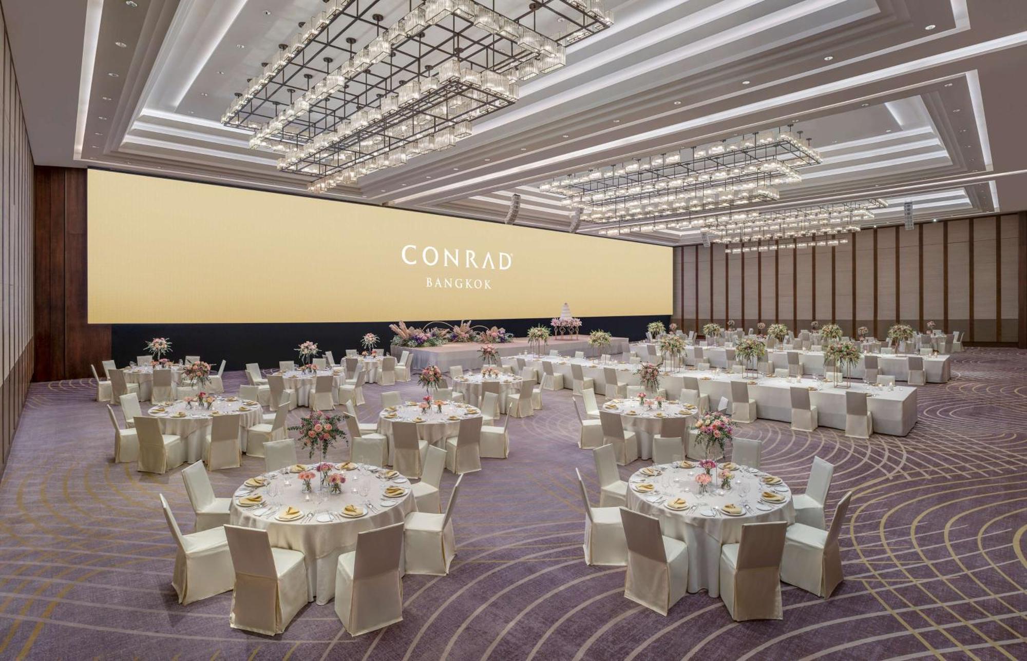Conrad Bangkok Hotell Eksteriør bilde The Grand Ballroom
